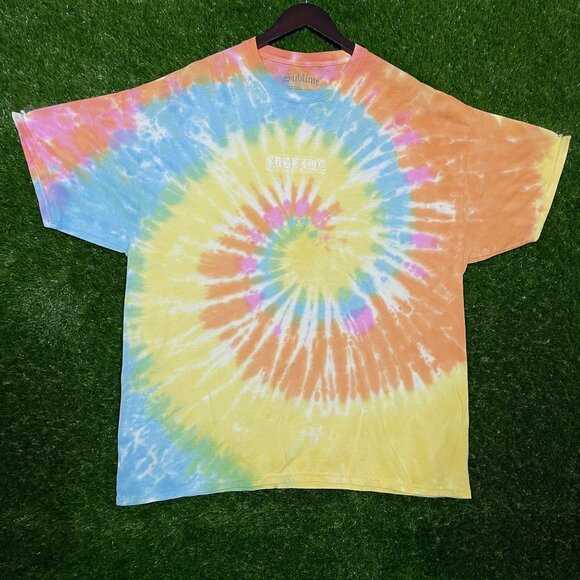 Sublime Rock Band Tie-dye T-shirt size 2XL - Picture 1 of 4